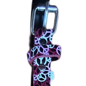 GIRLS PEACE BELT PINK SIZE S/M